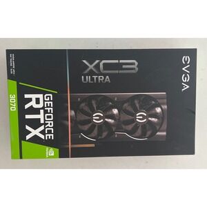 EVGA GeForce RTX 3070 XC3 Ultra Gaming 8GB GDDR6 LHR Graphics Card08G-P5-3755-KL